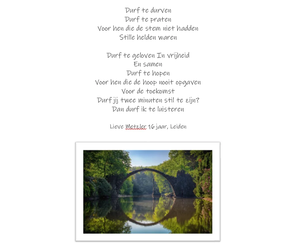 2021 Tekst gedicht 4 mei